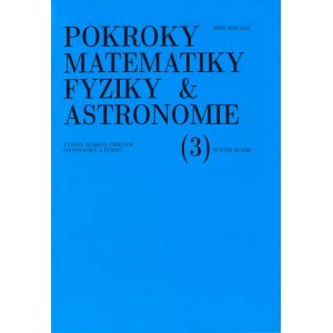 Pokroky matematiky, fyziky a astronomie (3), ročník 65 / 2020 