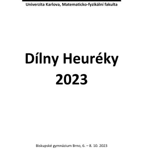 Sborníky Dílen Heuréky 2023 (zdarma, nevkládejte do košíku)