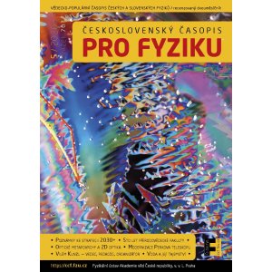 Československý časopis pro fyziku 5 / 2020