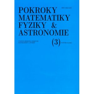 Pokroky matematiky, fyziky a astronomie (3), ročník 66 / 2021 