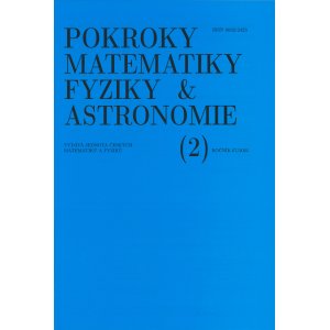 Pokroky matematiky, fyziky a astronomie (2), ročník 67 / 2022 