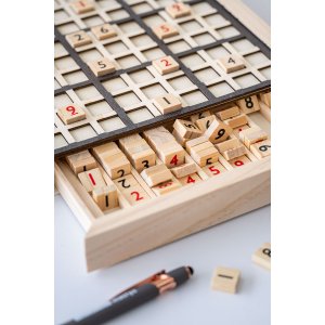 Dřevěná hra Sudoku velké 