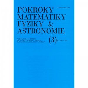 Pokroky matematiky, fyziky a astronomie (3), ročník 63 / 2018 